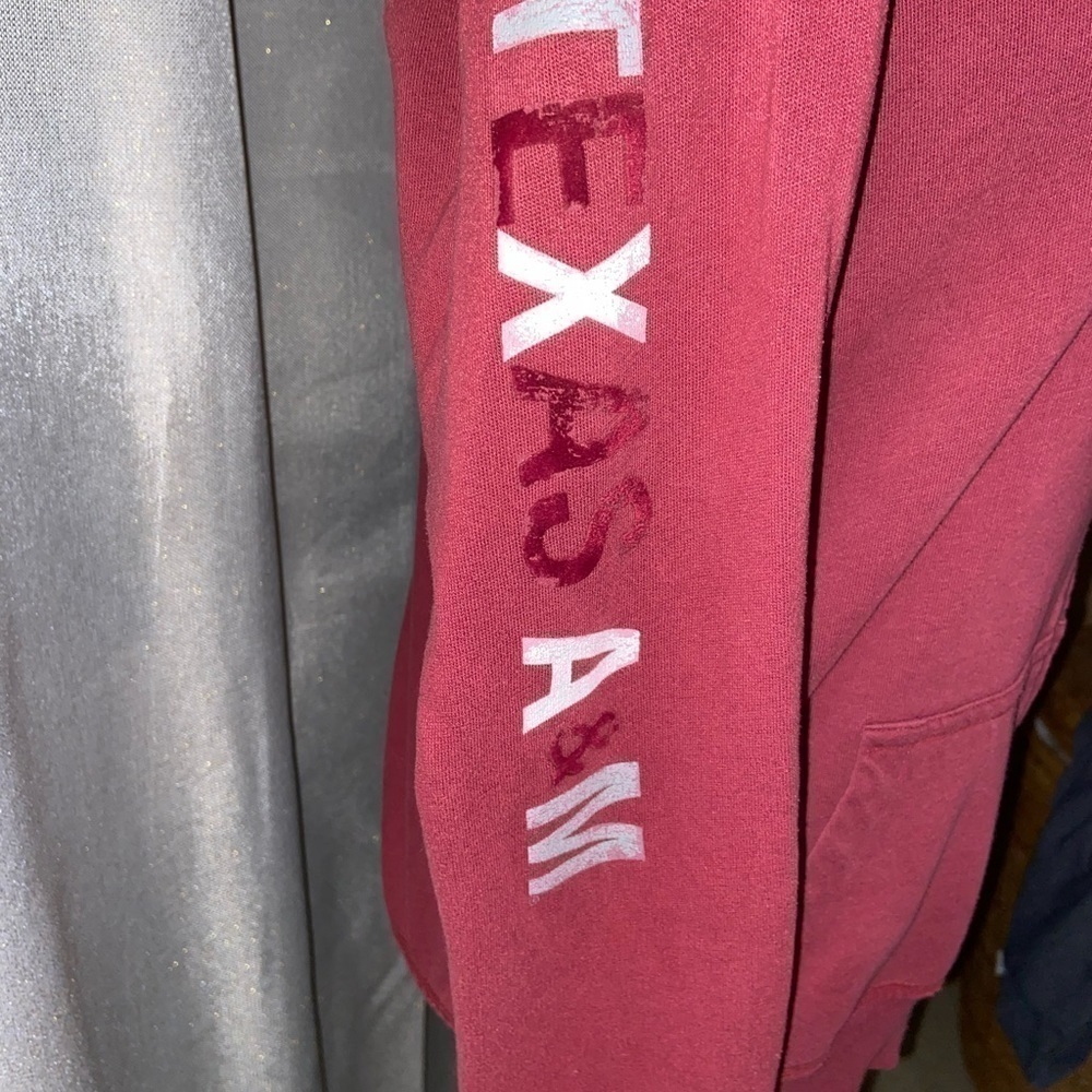 Zip Up Victoria's Secret PINK A&M football hoodie​​​​​​​​​​​​​​​​​​​​​​​​​​​ - Picture 2 of 7